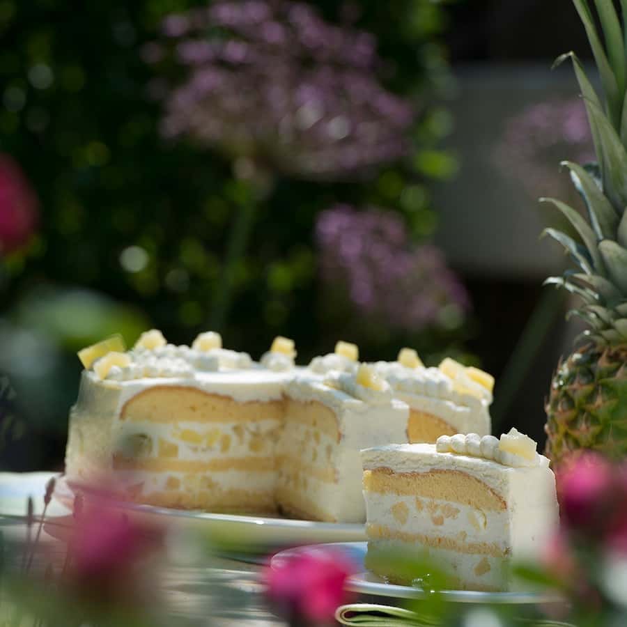 Joghurt-Ananas-Torte